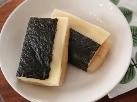 簡単☆国産チーズの磯辺もち